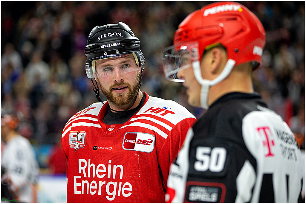 PENNY DEL; Koelner Haie- Grizzlys Wolfsburg; Koeln, 21.09.2022